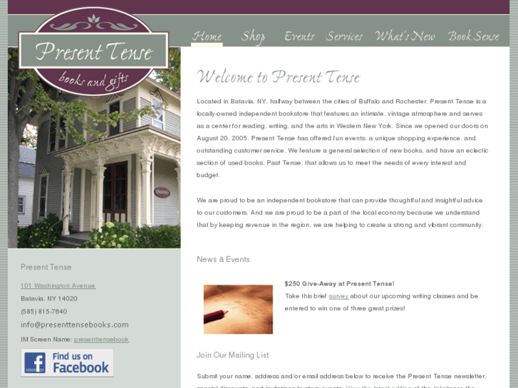 www.presenttensebooks.com
