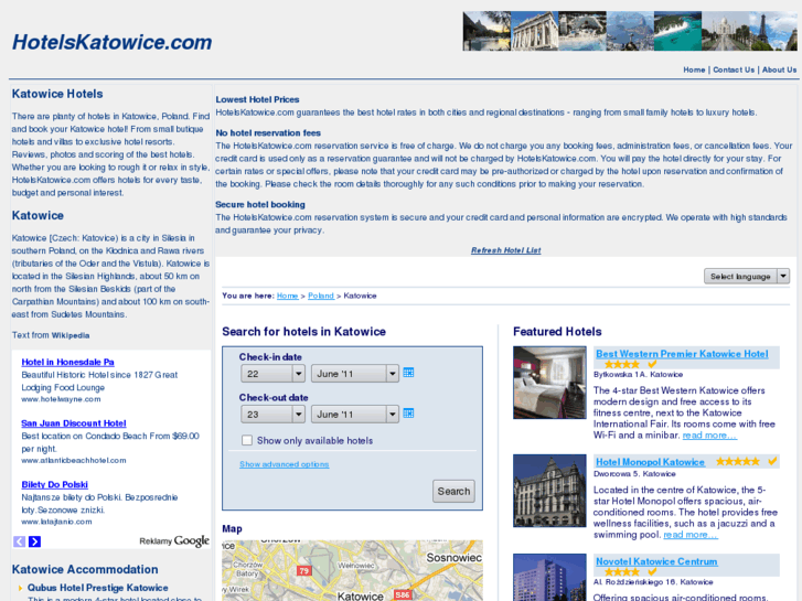 www.hotelskatowice.com