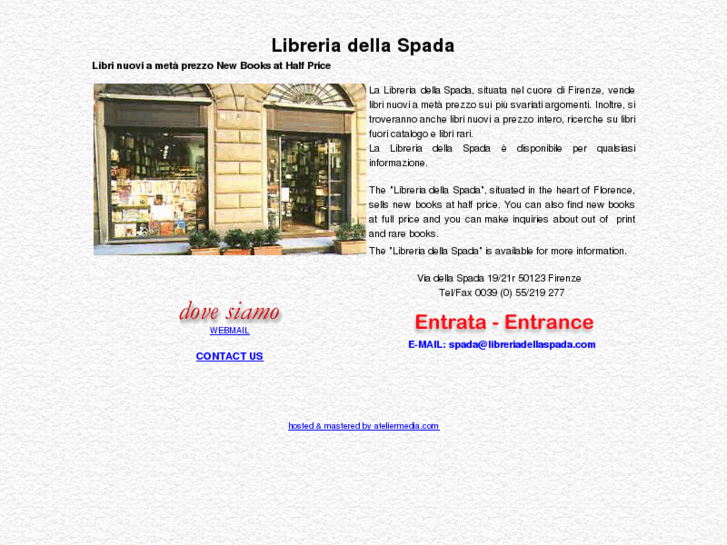www.libreriadellaspada.com