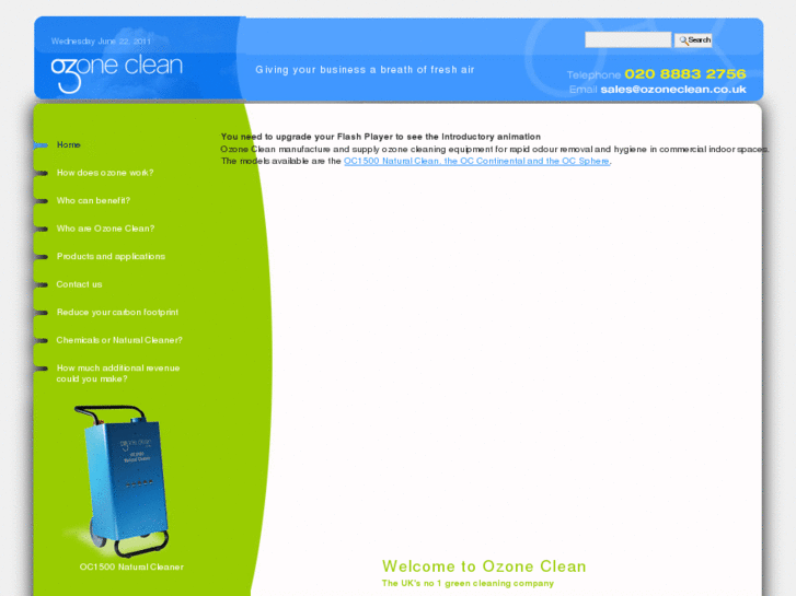 www.ozone-clean.com