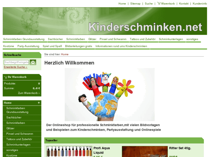 www.kinderschminken.net