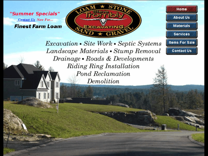 www.stevetromblyexcavating.net