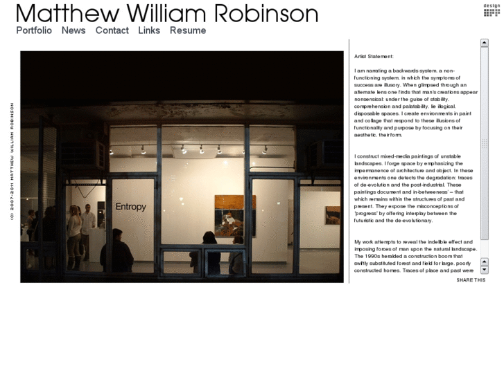 www.matthewwrobinson.com