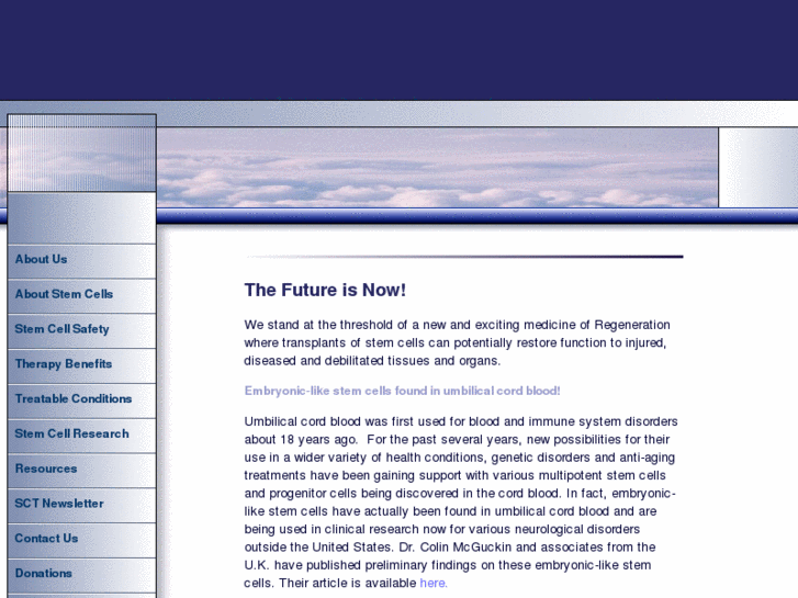 www.stemcelltherapies.org