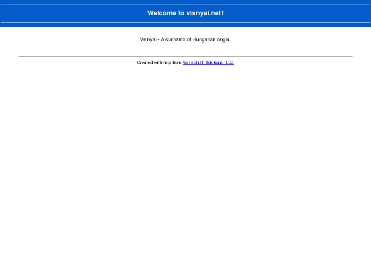 www.visnyai.net