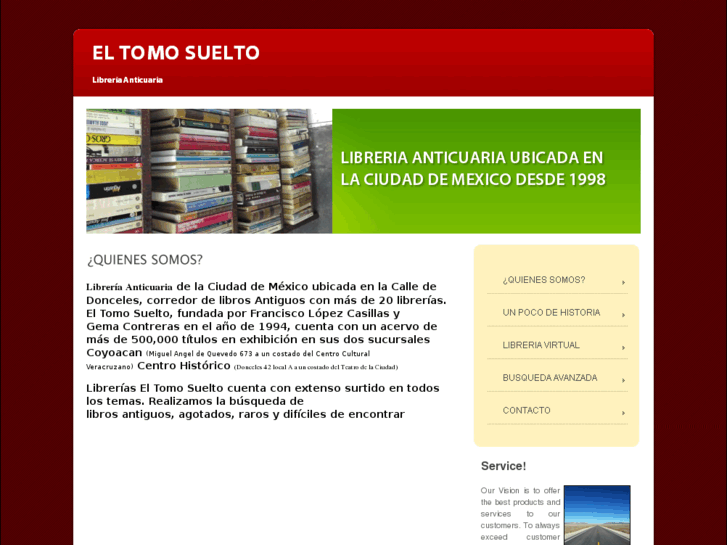 www.eltomosueltolibrerias.com