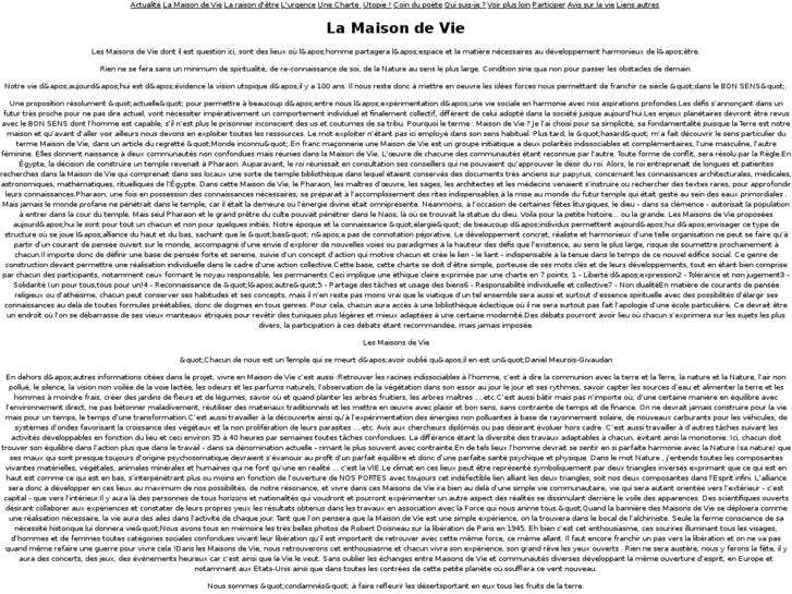 www.maisonsdevie.net