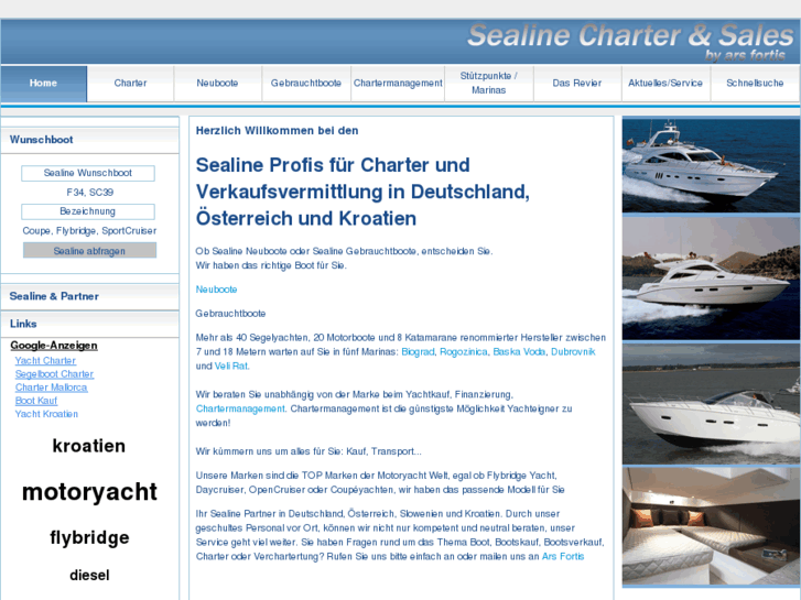 www.sealine-charter.com