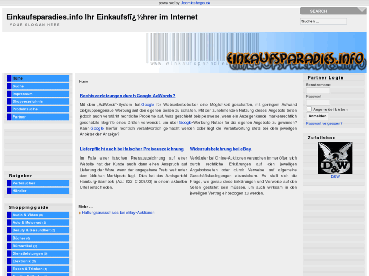 www.einkaufsparadies.info