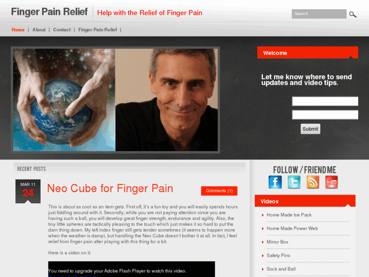 www.fingerpainrelief.com