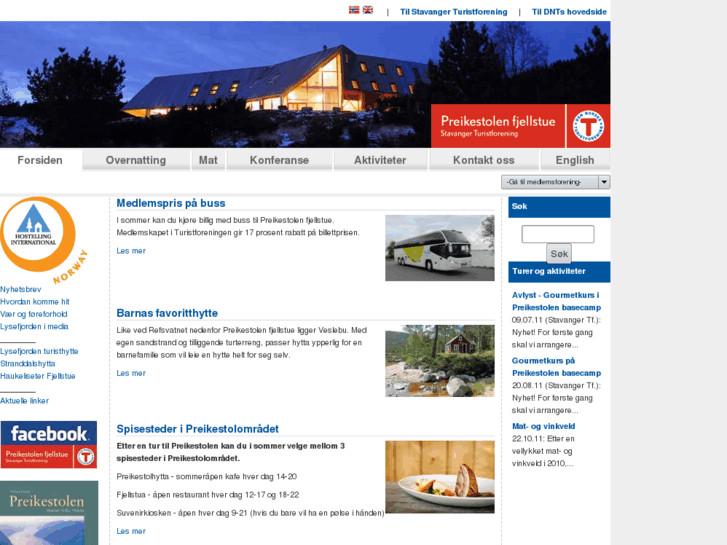 www.preikestolenfjellstue.no