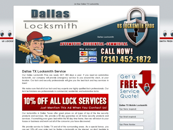 www.dallaslocksmithpros.com