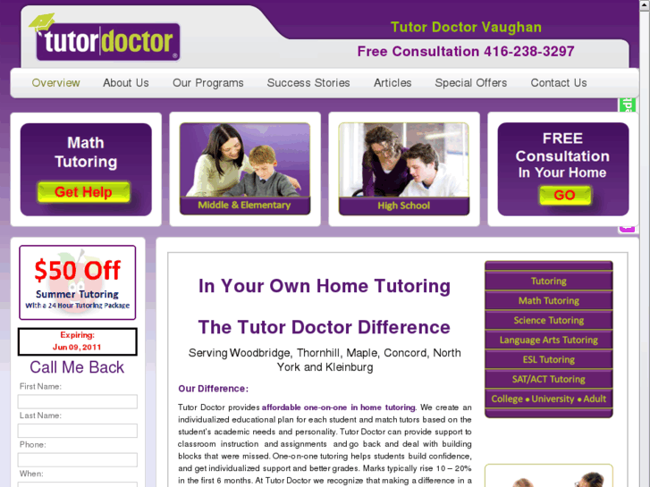 www.tutordoctorvaughan.com