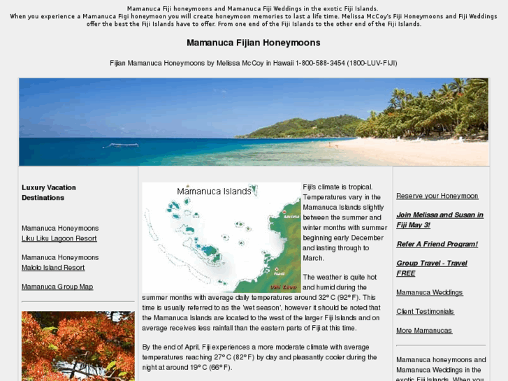 www.mamanucahoneymoons.com
