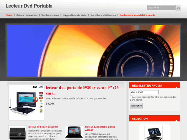 www.lecteurdvdportable.com