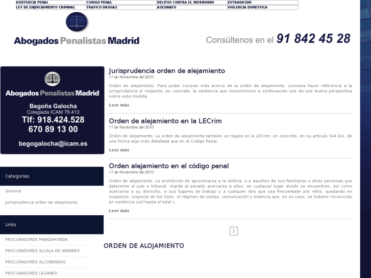 www.ordendealejamiento.es