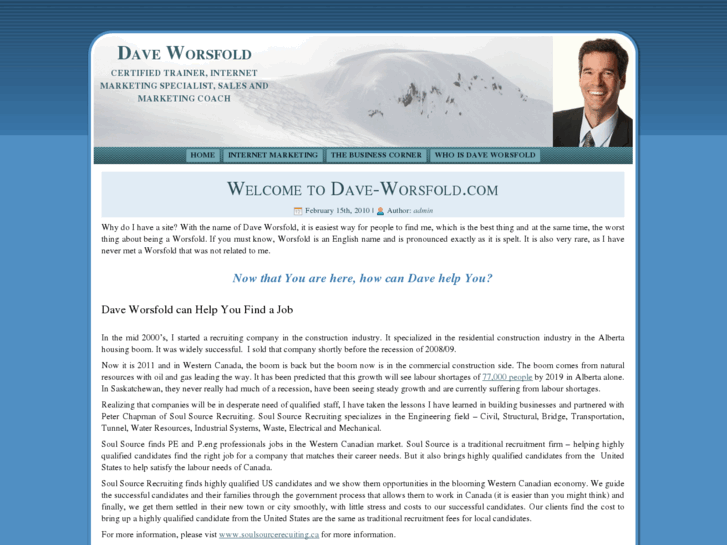 www.dave-worsfold.com