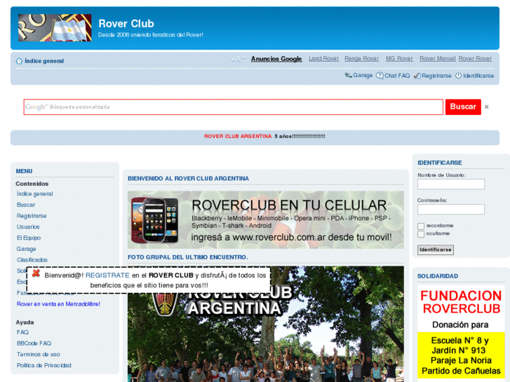 www.clubdelrover.com