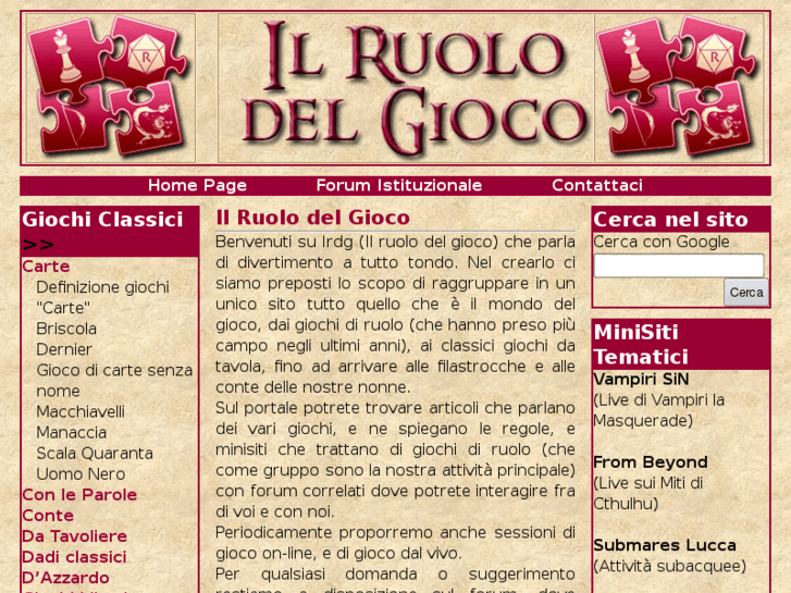 www.ilruolodelgioco.it