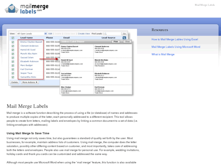 www.mailmergelabels.com