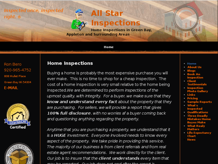 www.greenbayhomeinspector.com