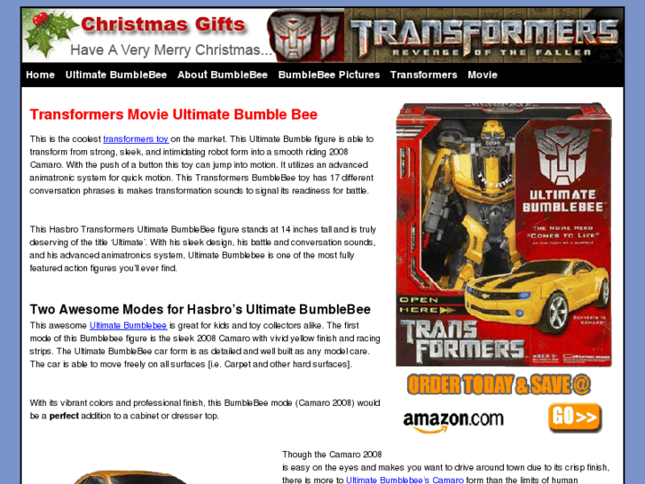 www.ultimatetransformersbumblebee.com