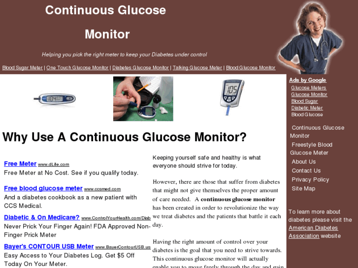 www.continuousglucosemonitor.org