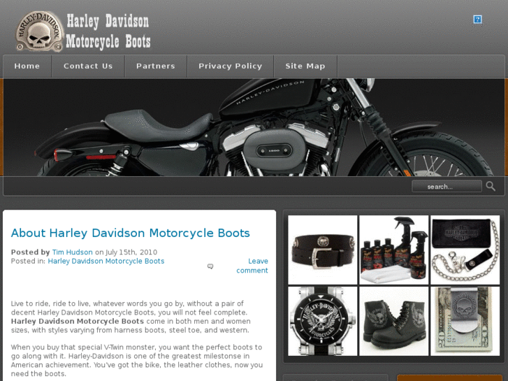 www.harleydavidsonmotorcycleboots.com