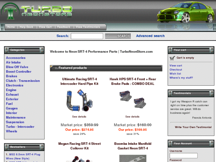 www.srtstore.com
