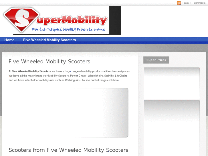 www.fivewheeledmobilityscooters.com