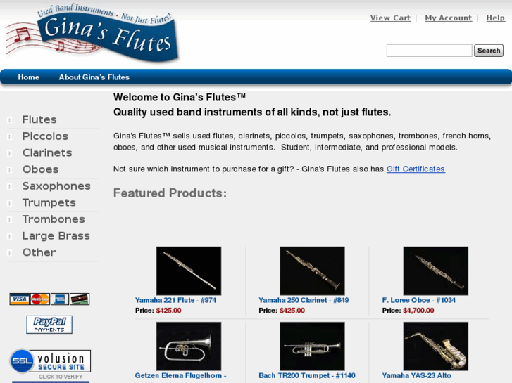 www.ginasflutes.com