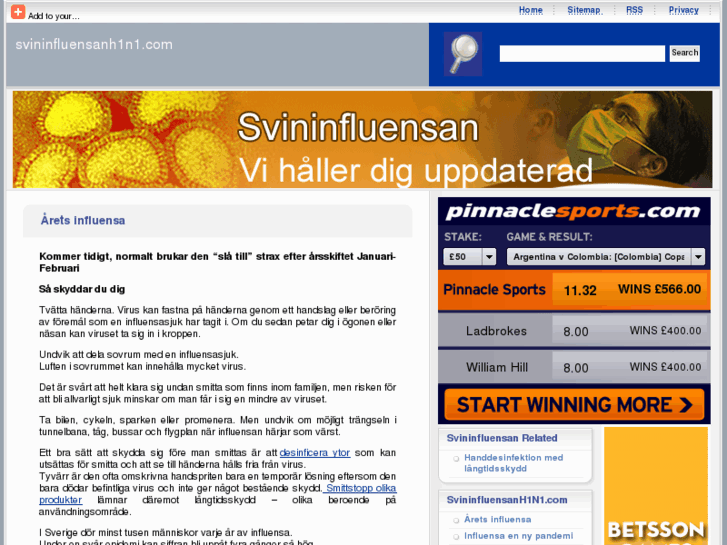 www.svininfluensanh1n1.com