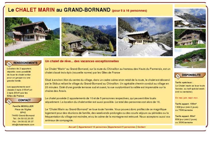 www.chaletmarin-grandbornand.com