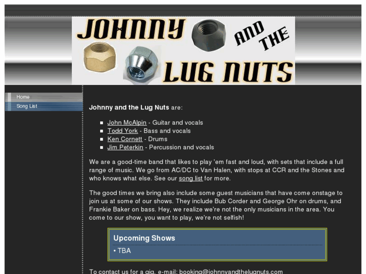 www.johnnyandthelugnuts.com