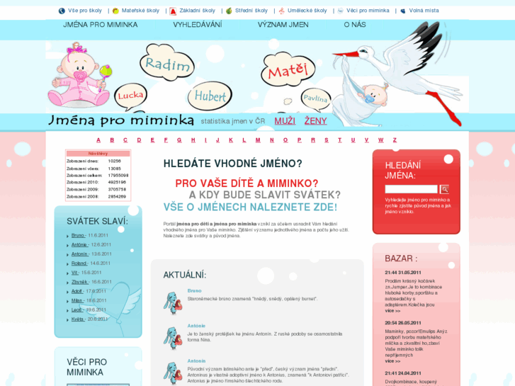 www.jmena-pro-miminka.cz