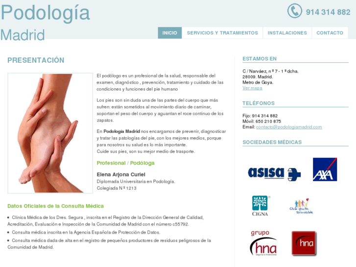 www.podologiamadrid.com