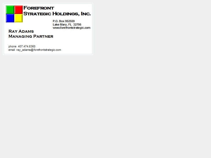 www.forefrontstrategic.com