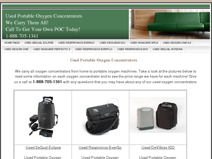 www.usedportableoxygenconcentrators.net
