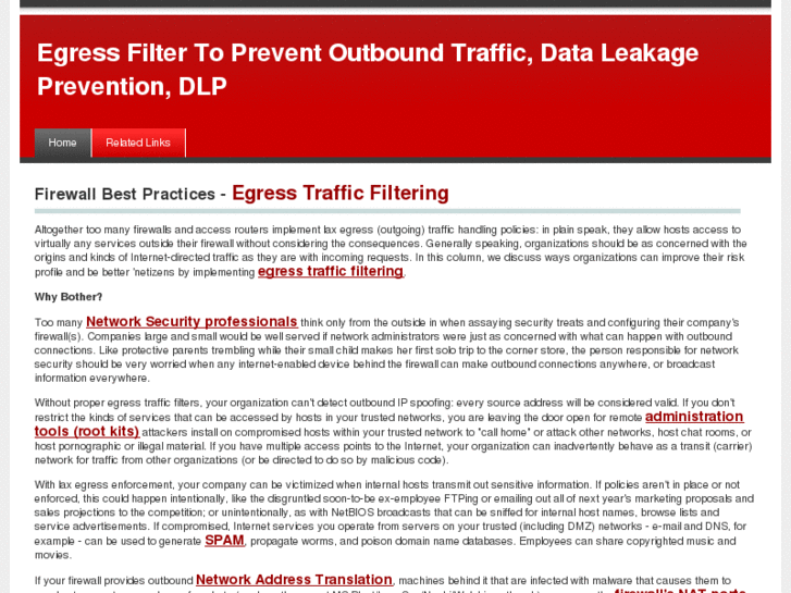 www.egressfilter.com