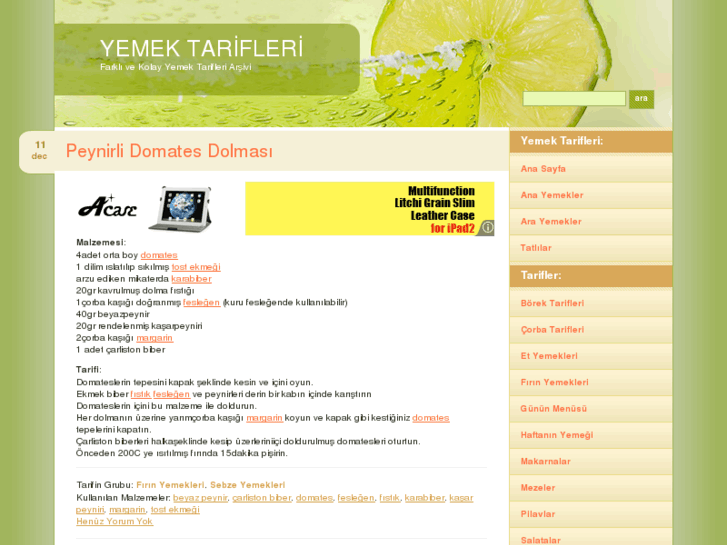 www.eniyiyemektarifleri.com