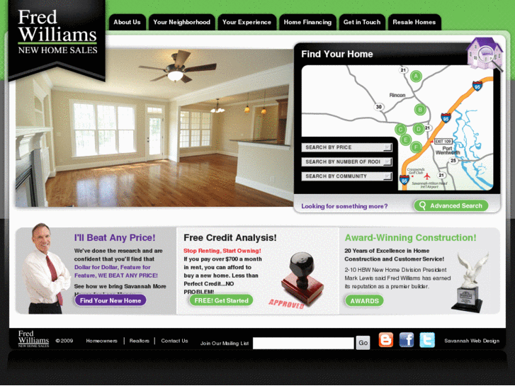 www.fredwilliamshomes.com