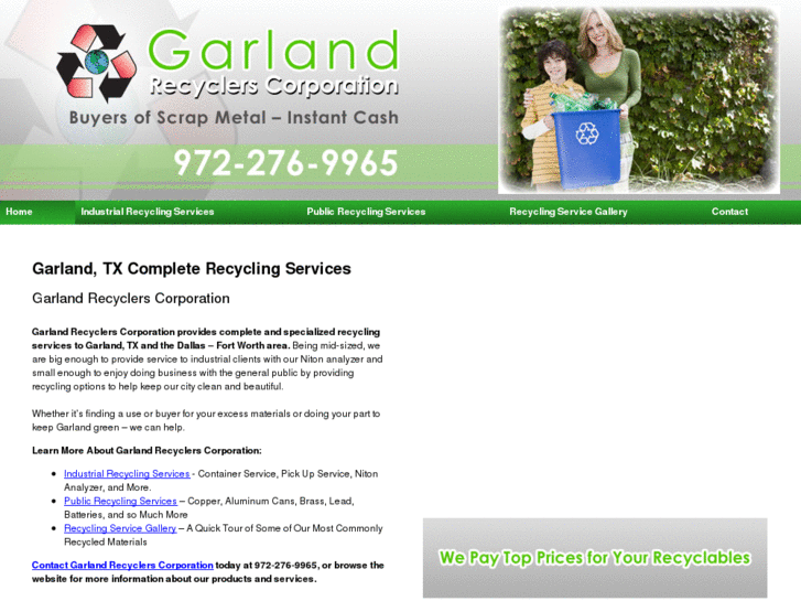 www.garlandrecyclerstx.net