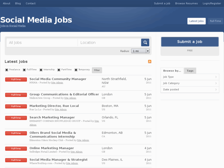 www.socialmediajobs.net