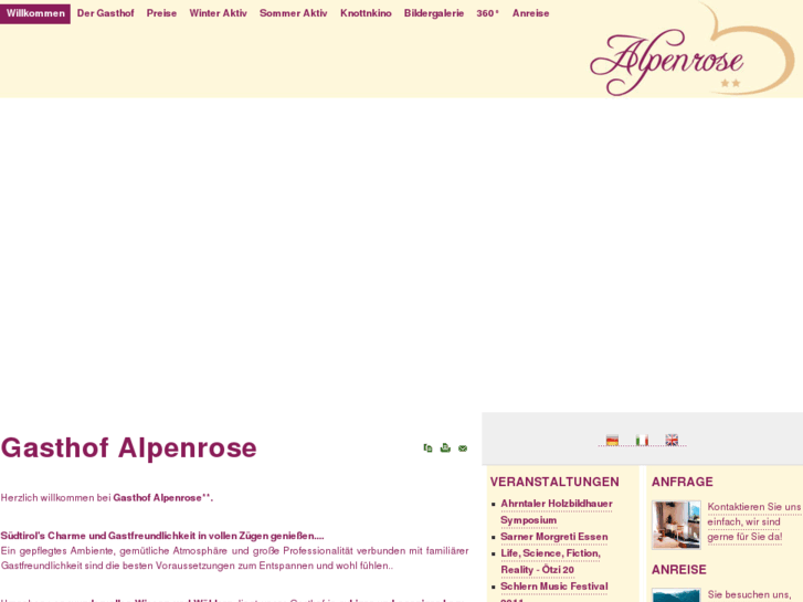 www.gasthofalpenrose.com