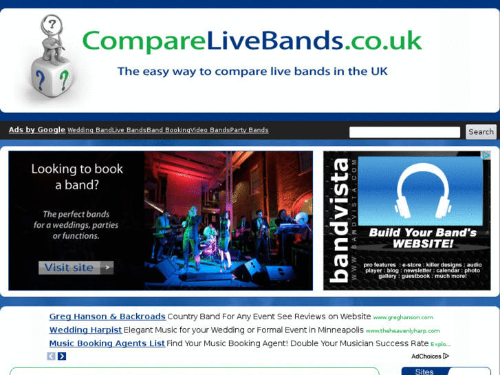 www.comparelivebands.co.uk