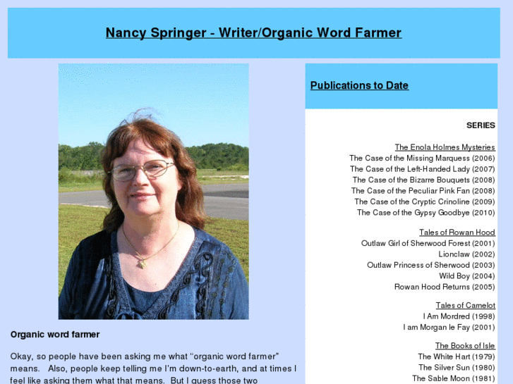 www.nancyspringer.com