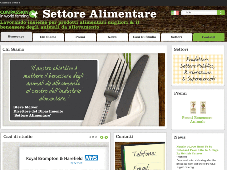 www.compassionsettorealimentare.it
