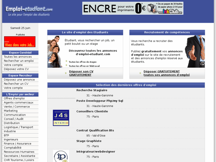 www.emploi-etudiant.com