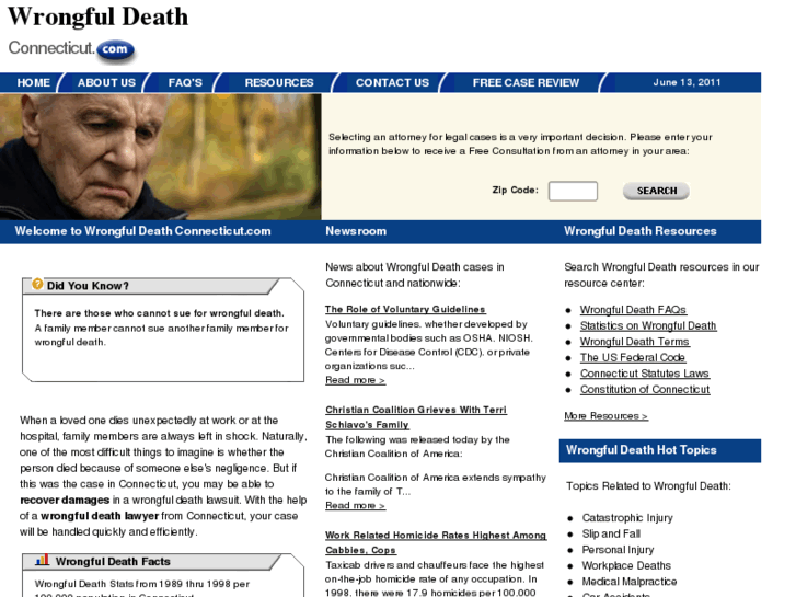 www.wrongfuldeathconnecticut.com
