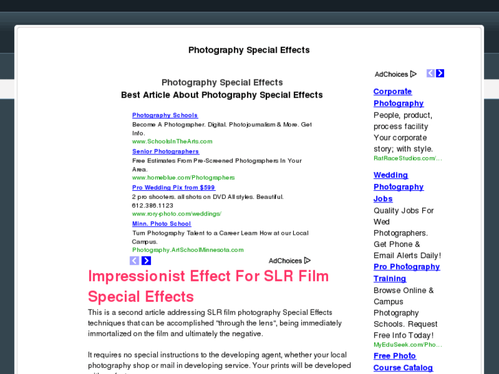 www.photographyspecialeffects.com